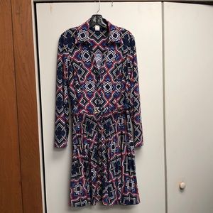 Cache’ Polyknit Dress Sz 12